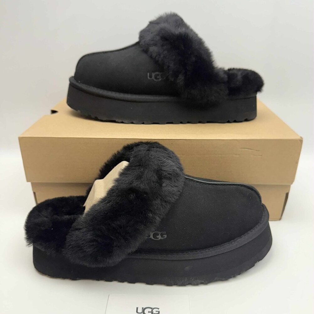 Share UGG Disquette Women's Slipper Black US Size 8